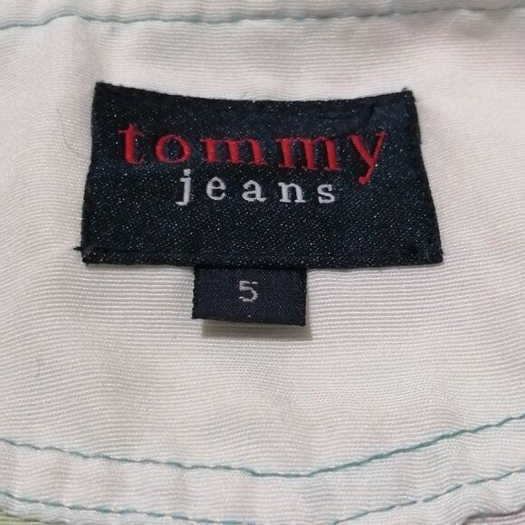 Vintage Y2K Tommy Jeans Tropical Print Mini Skirt - Picture 7 of 9